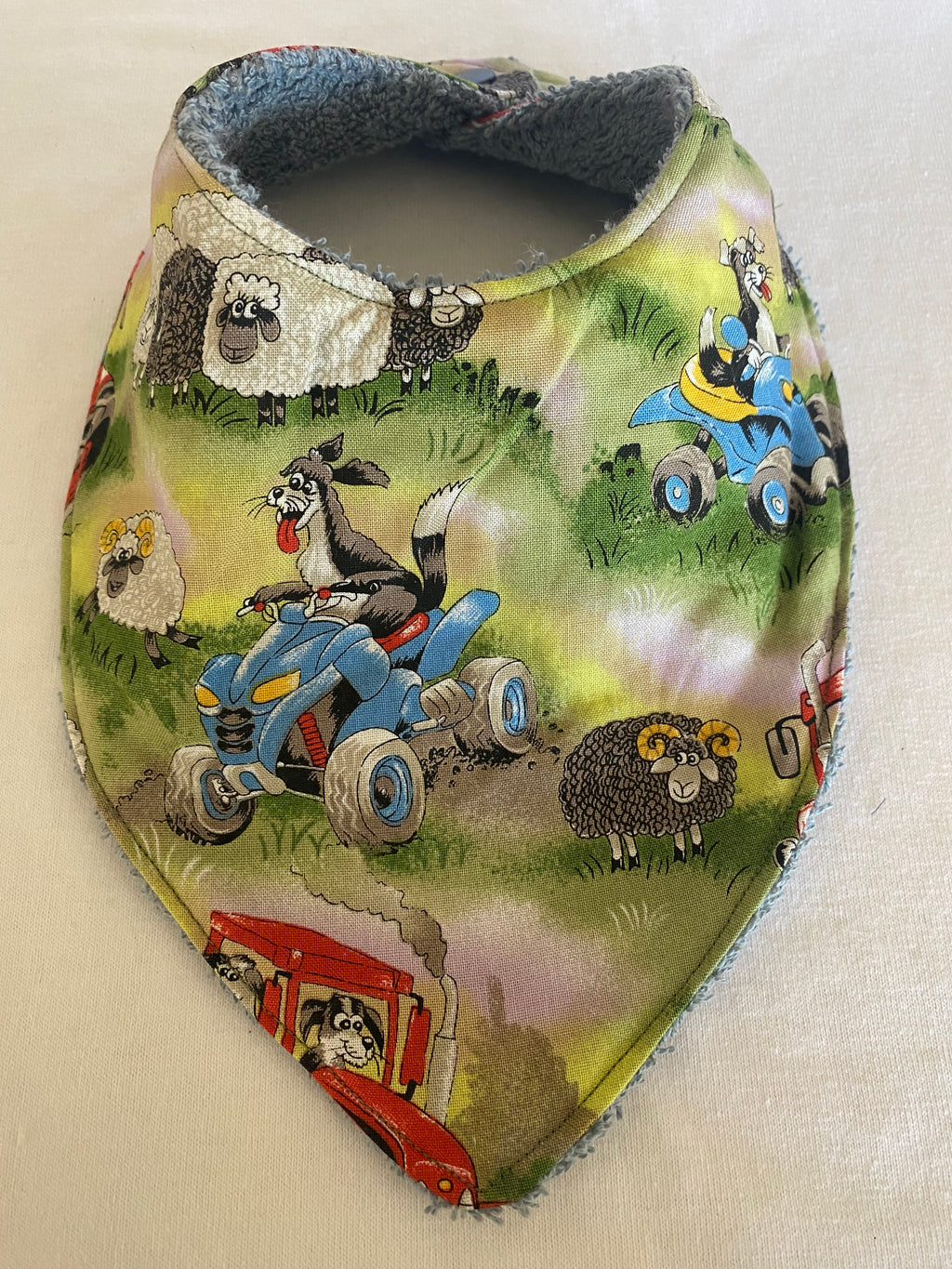 Bandana style Boys bibs