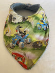 Bandana style Boys bibs