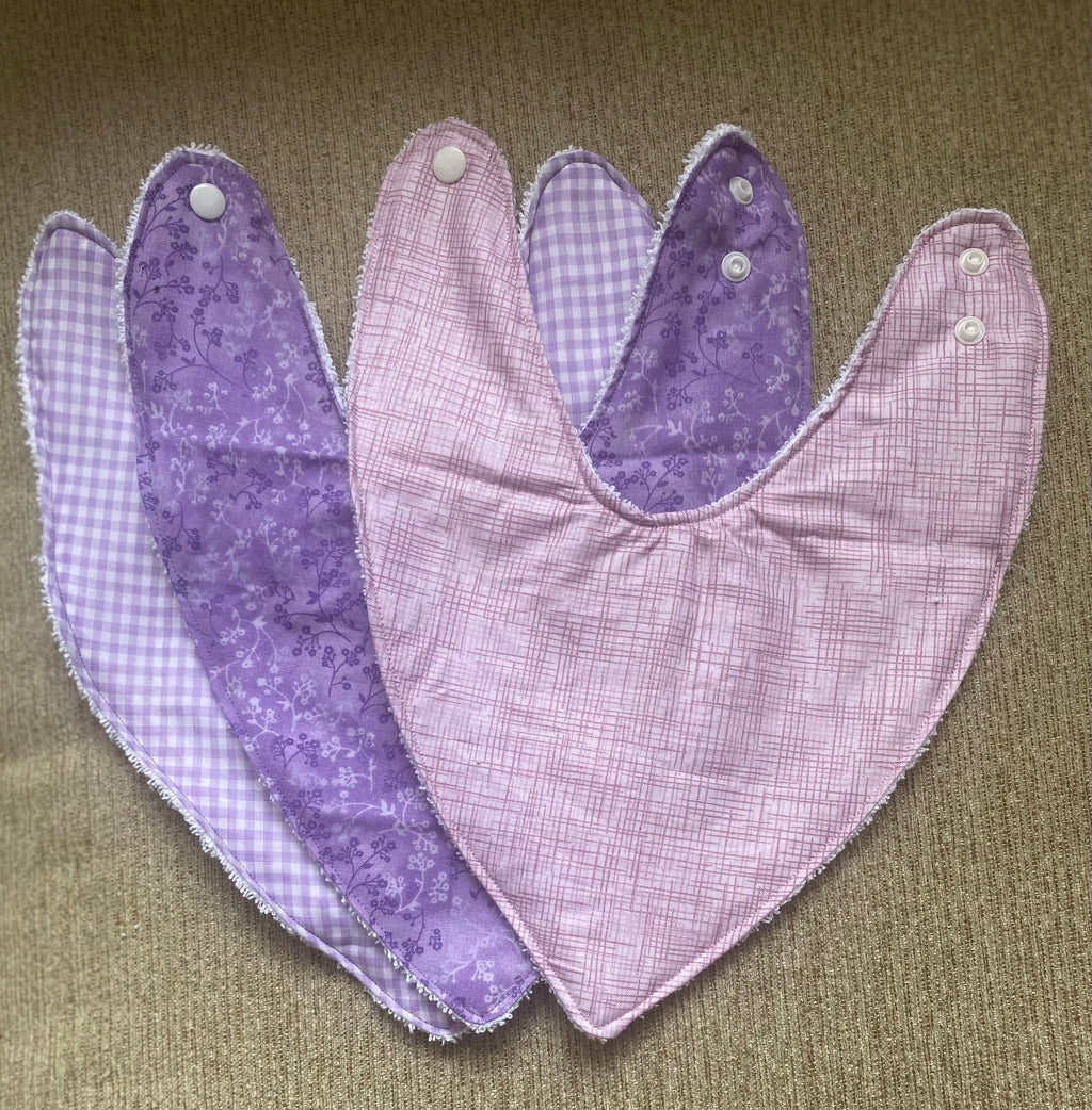 Bandana Style bib Girls
