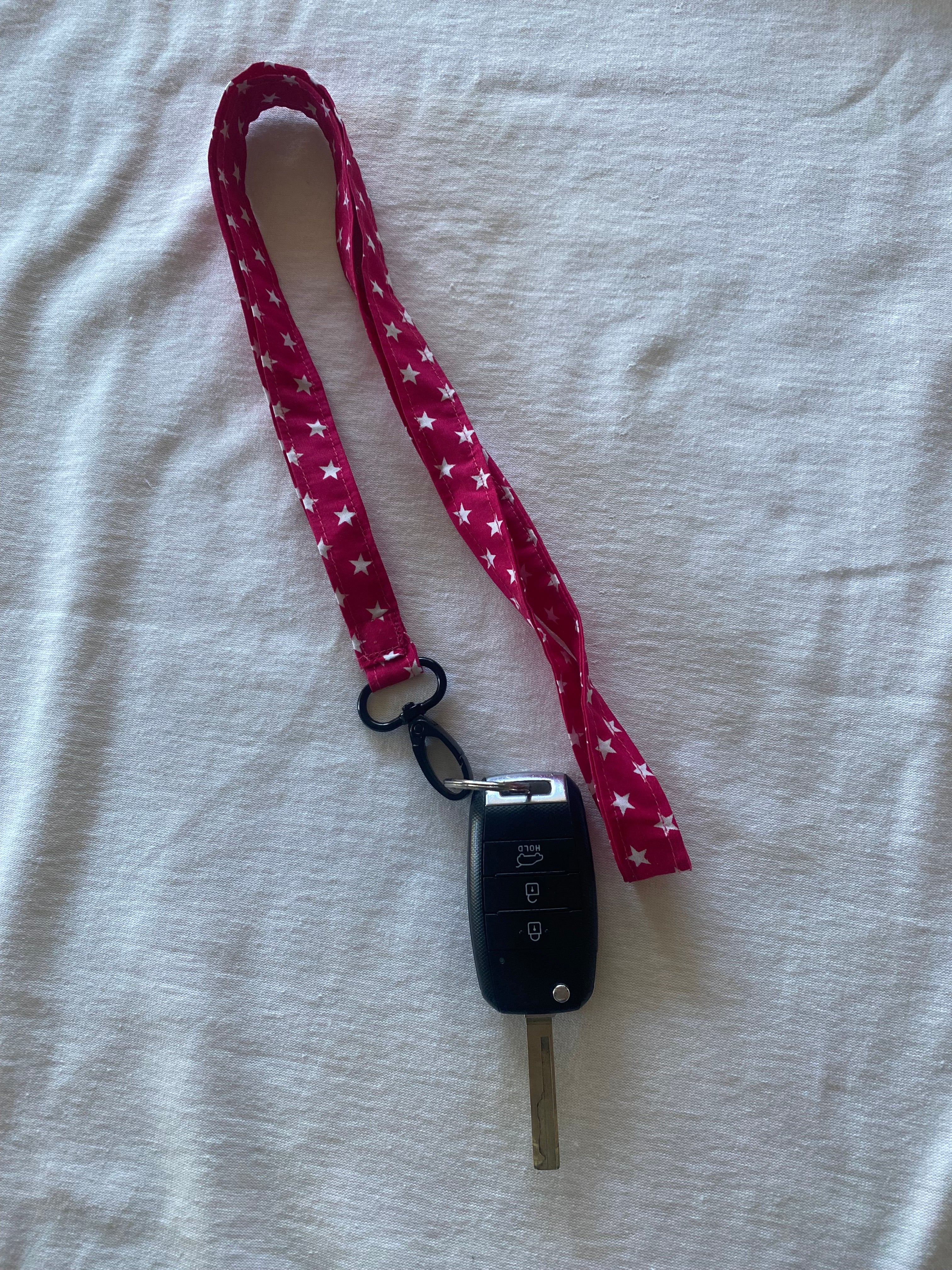 Lanyard with Black metal Clip