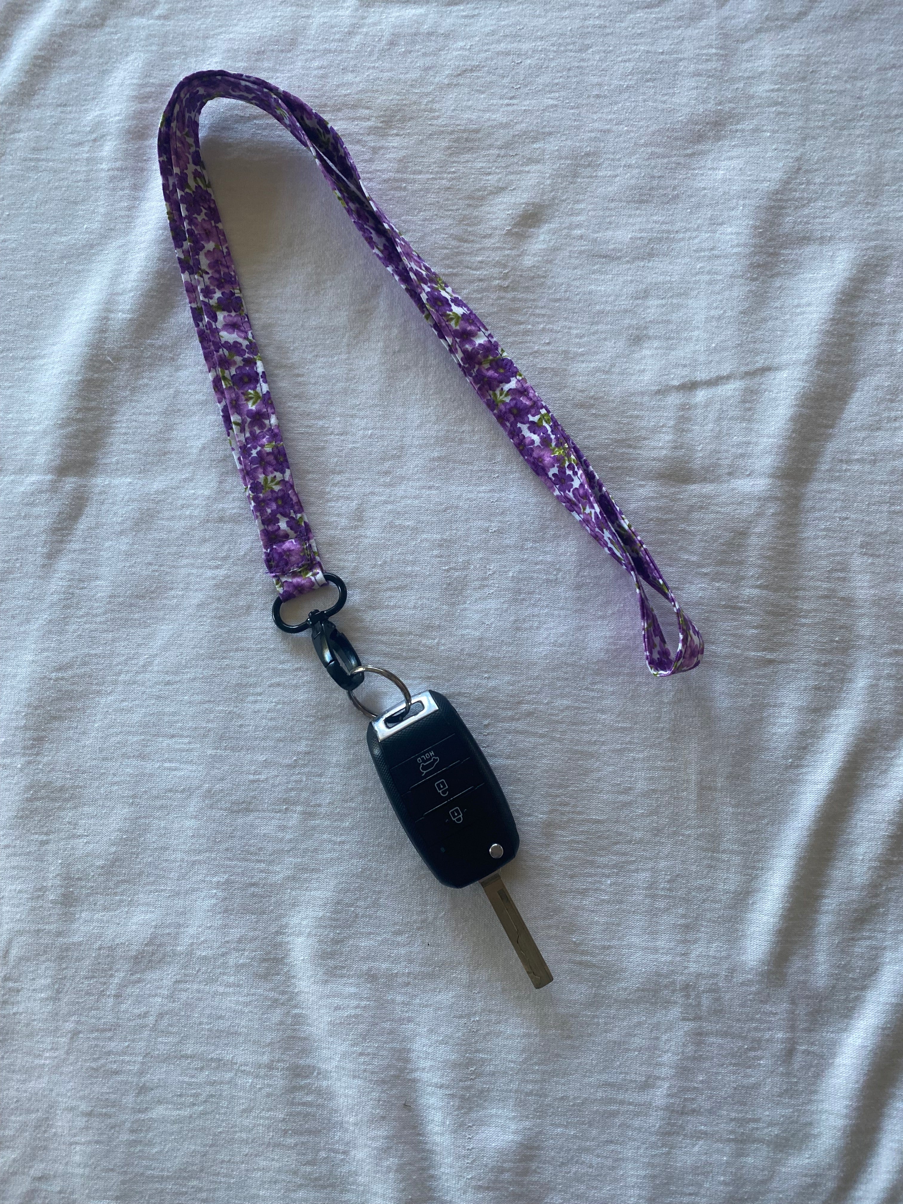 Lanyard with Black metal Clip