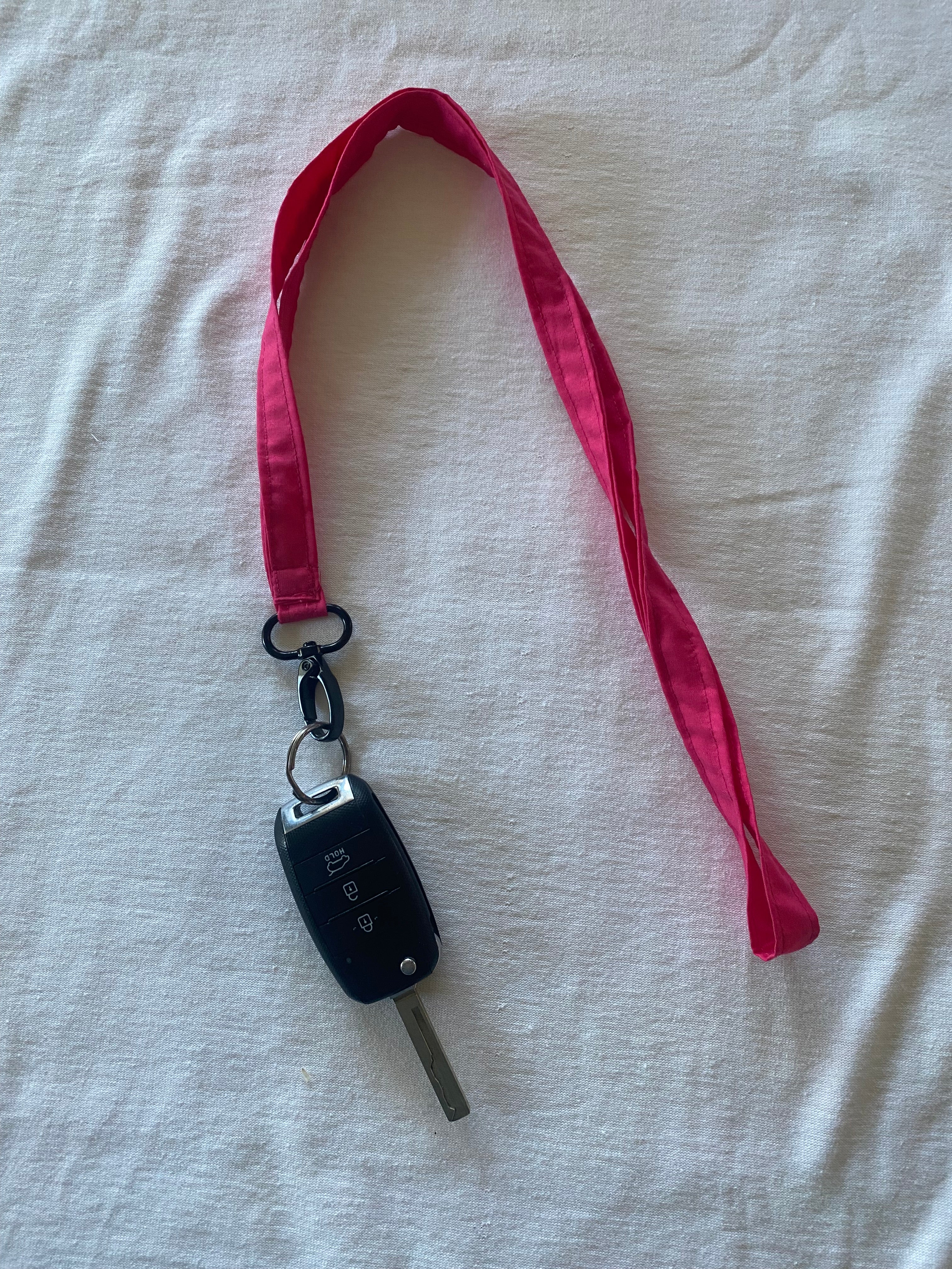 Lanyard with Black metal Clip