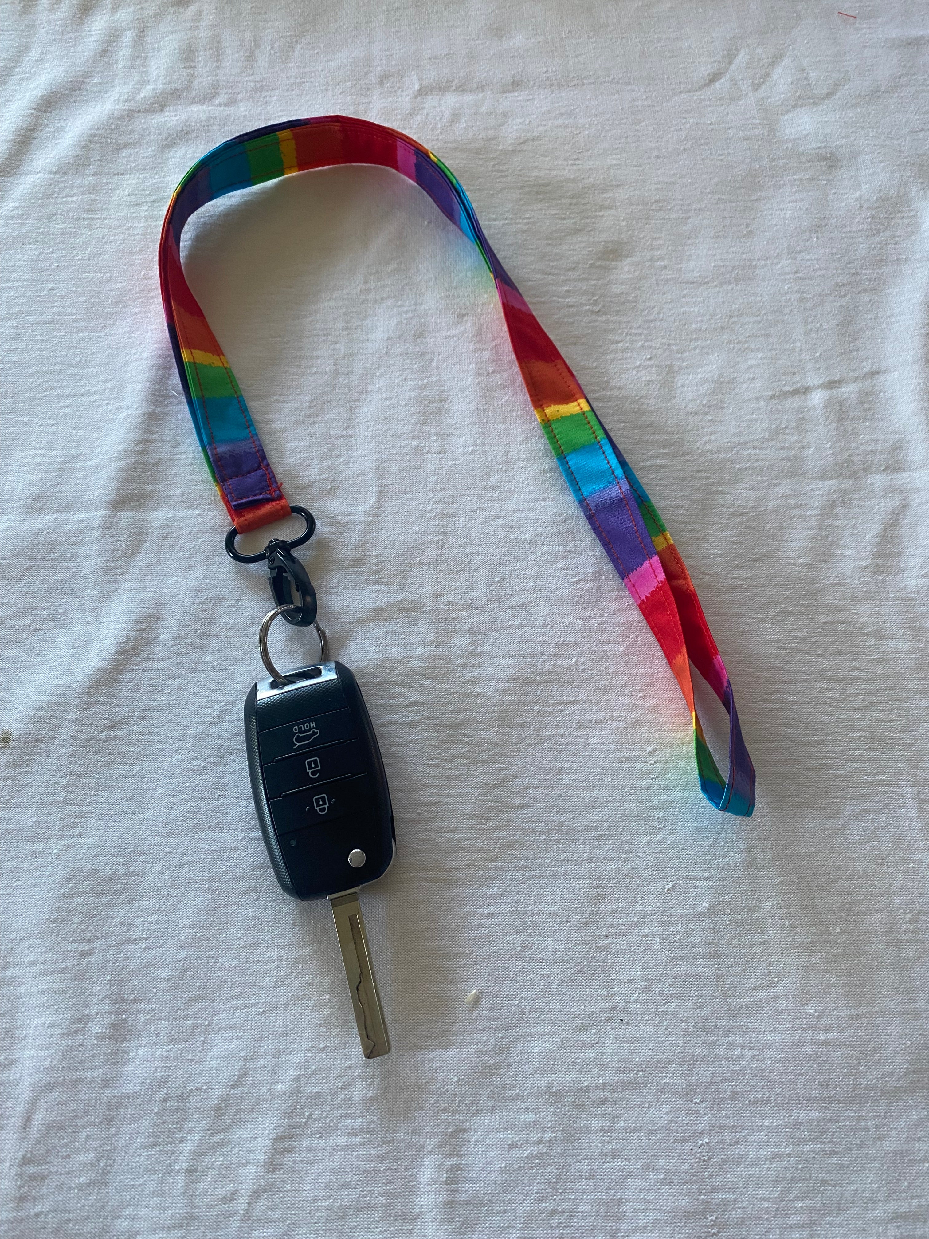 Lanyard with Black metal Clip