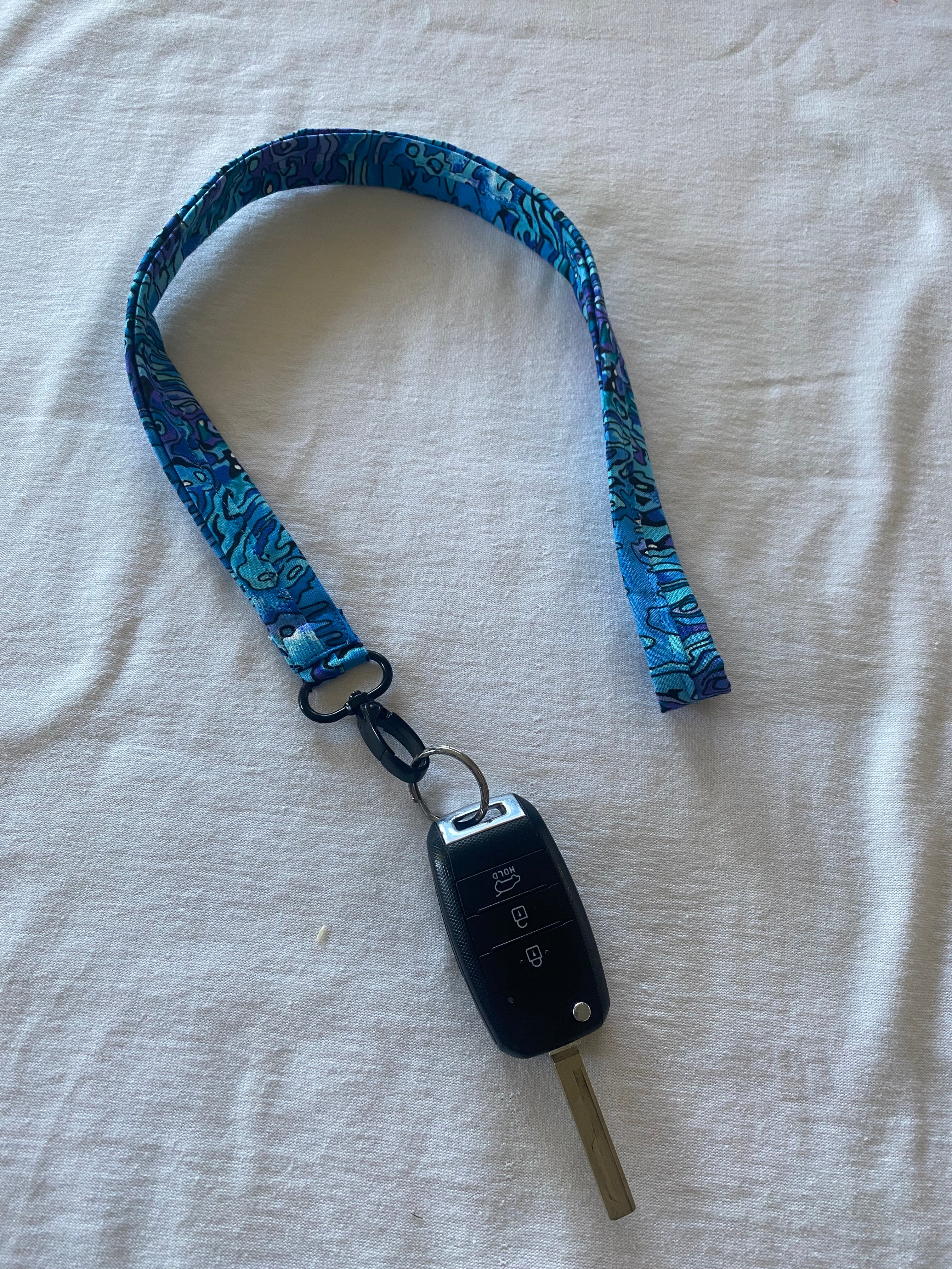 Lanyard with Black metal Clip