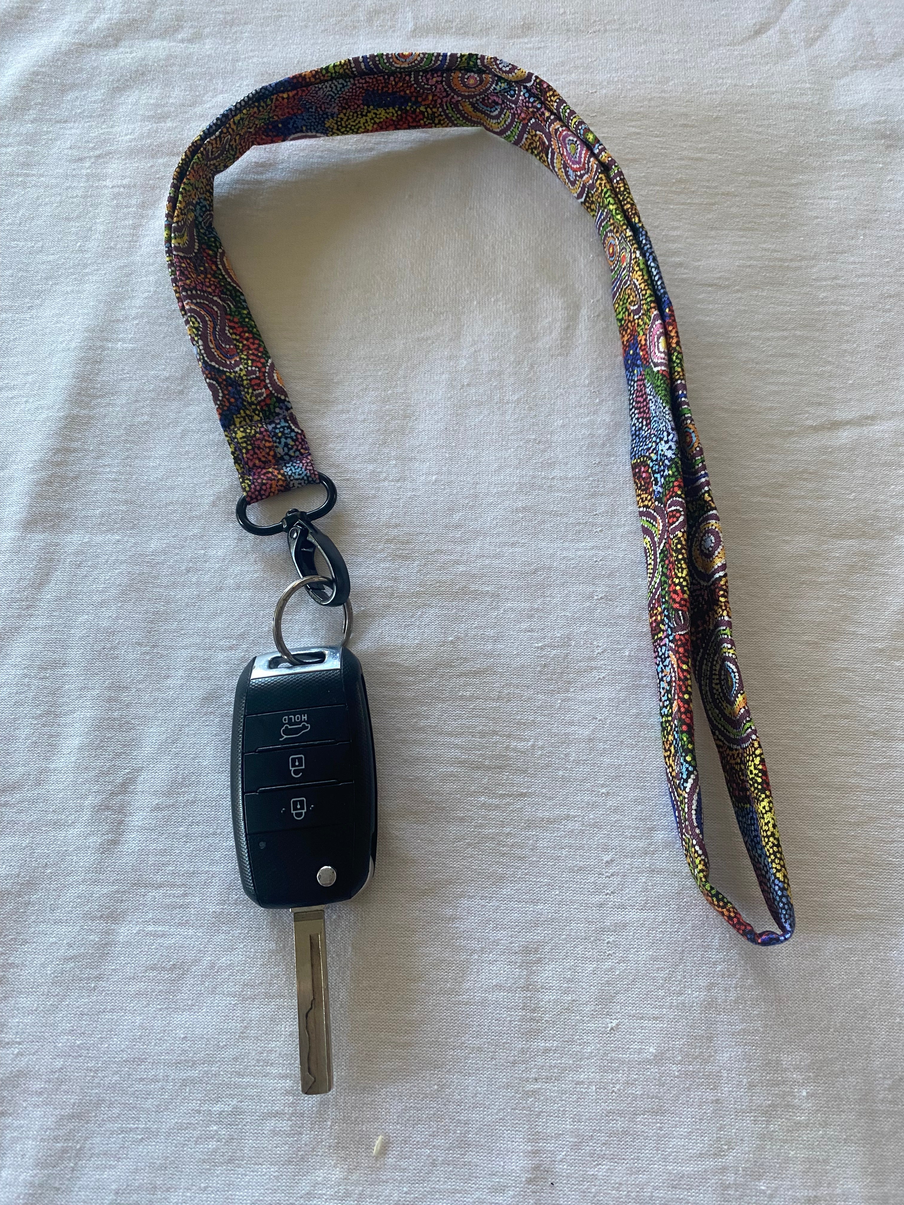 Lanyard with Black metal Clip