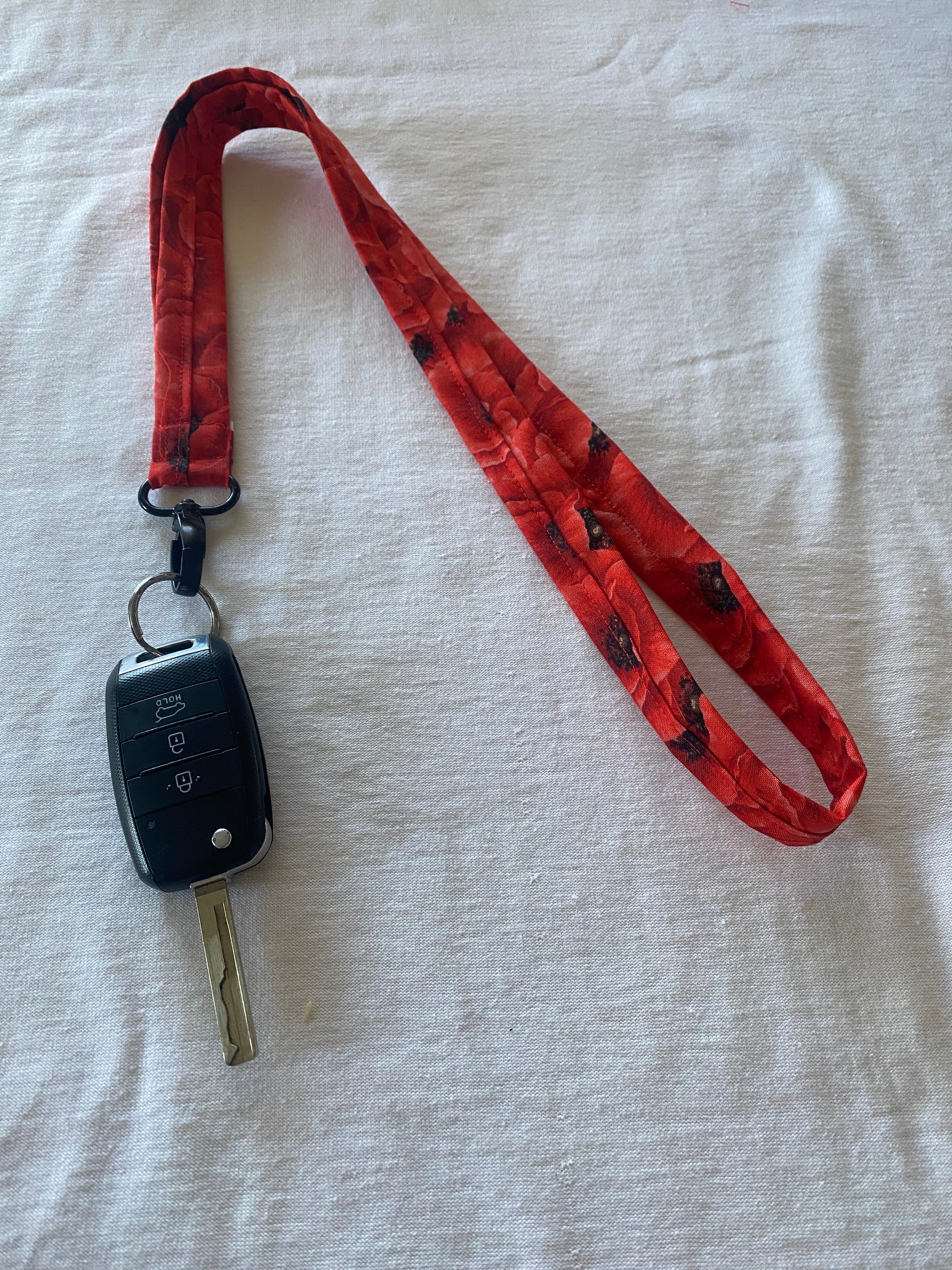 Lanyard with Black metal Clip