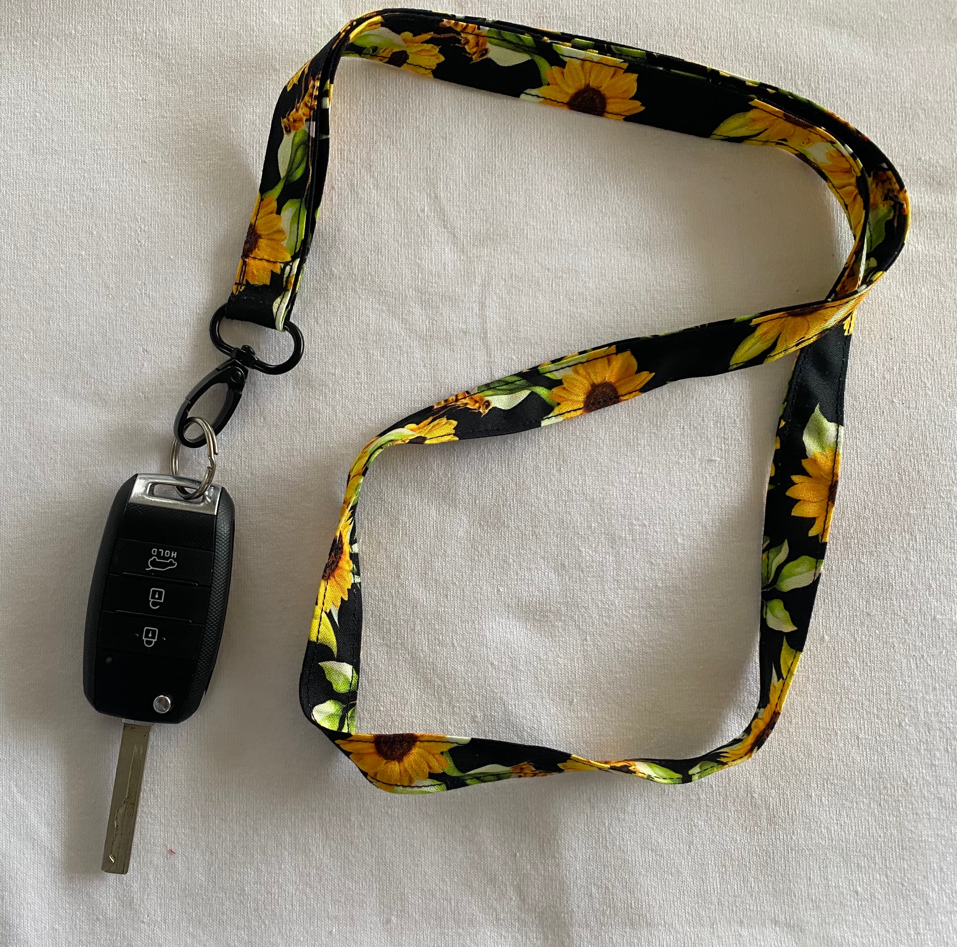 Lanyard with Black metal Clip