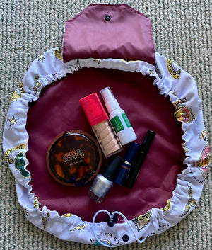 Scrunchsac fold out make up/toilet bag