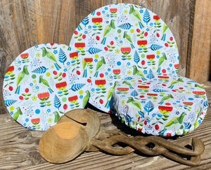 Food bowls covers set of 3