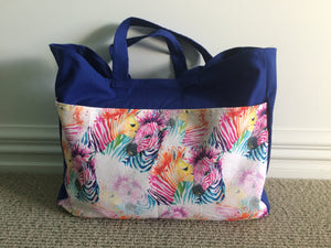 Produce/beach bag large to hold 4 beach towels.