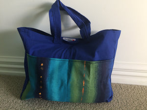 Produce/beach bag large to hold 4 beach towels.